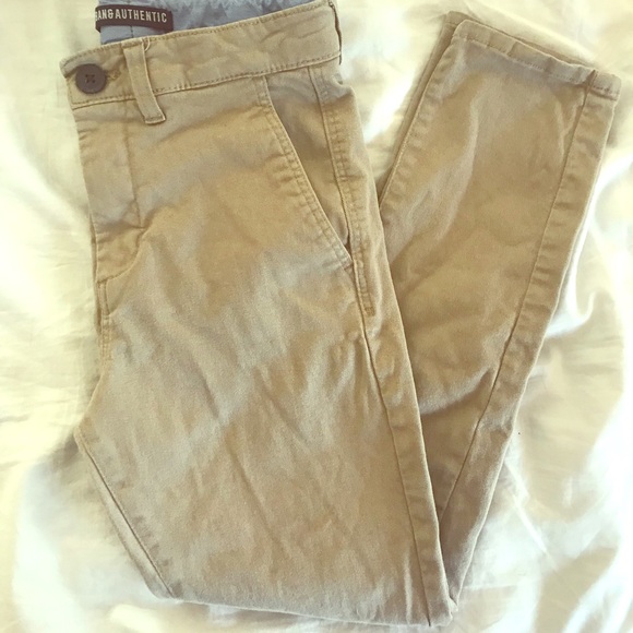 boys khaki chinos